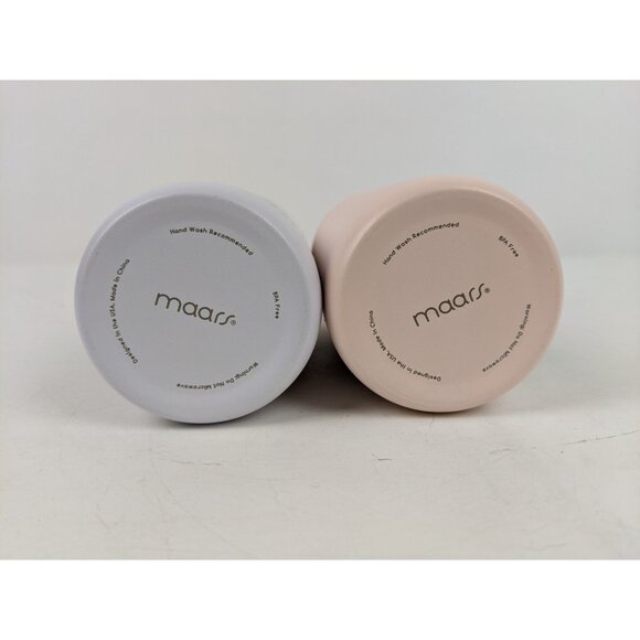 Maars 12oz Bunny Rabbit Insulated Kids Sports Bottle Pink Blue Lot of 2 - Picture 8 of 12